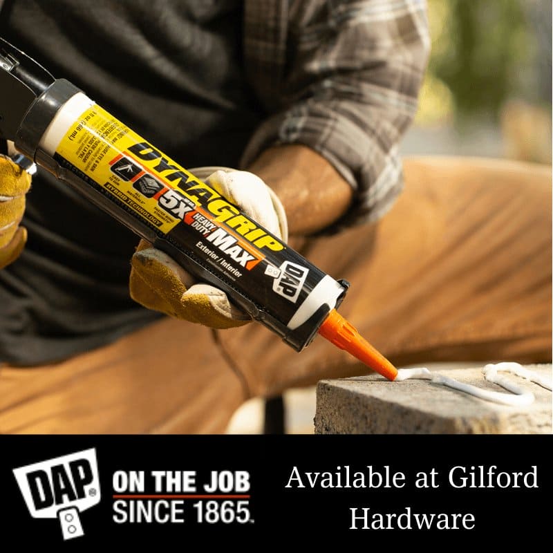 DAP Dynagrip MAX Construction Adhesive 10 oz. | Gilford Hardware 