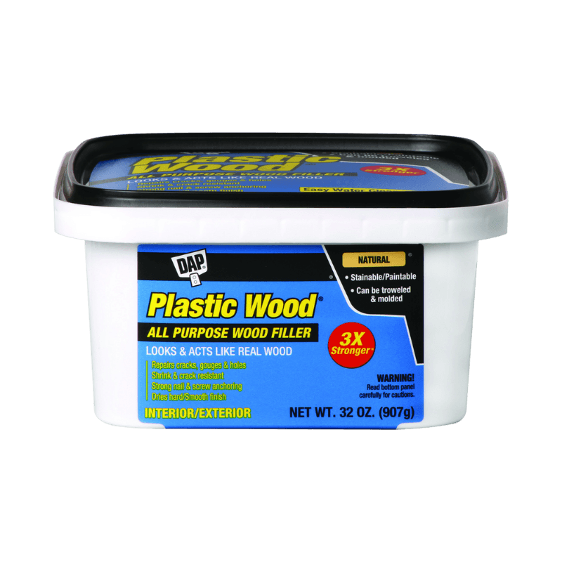 DAP Plastic Wood Natural Wood Filler 32 oz. | Wall Patching Compounds & Plaster | Gilford Hardware & Outdoor Power Equipment