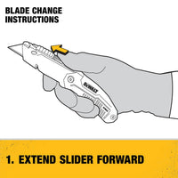 Thumbnail for DeWalt Folding Utility Knife 8-3/4 in.  | Gilford Hardware 