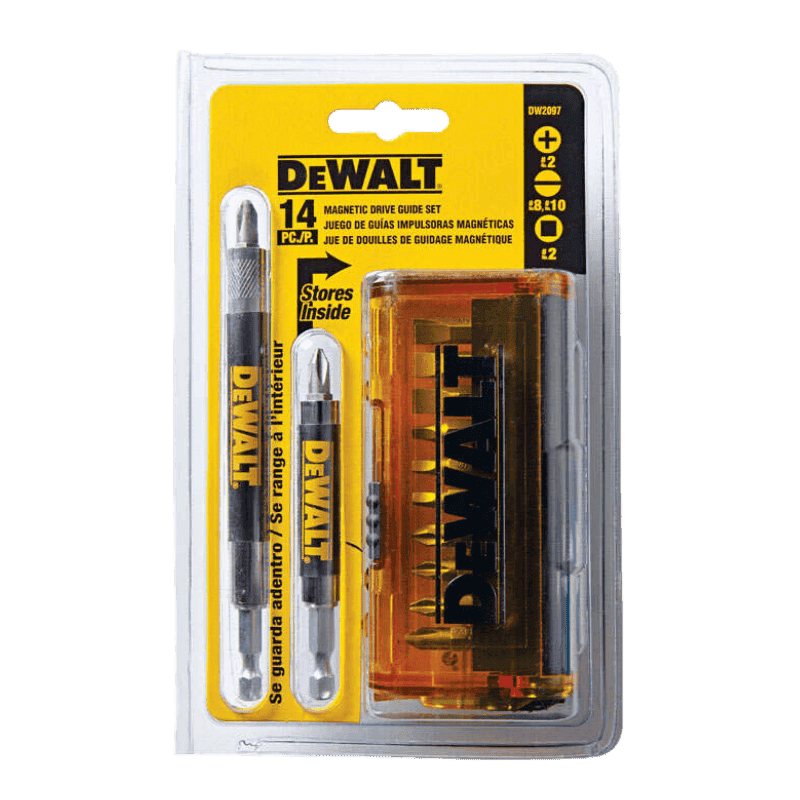 DeWALT Magnetic Drive Guide Set 14-piece. | Gilford Hardware
