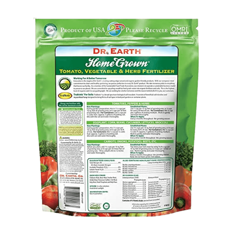 Dr. Earth Home Grown Granules Organic Veggie Maker 4 lb. | Fertilizers | Gilford Hardware & Outdoor Power Equipment