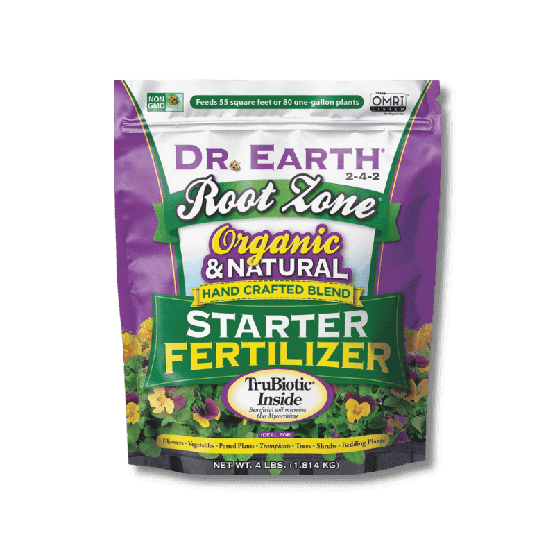 Dr. Earth Root Zone Organic Granules Plant Food 4 lb. | Soil | Gilford Hardware