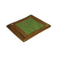 Thumbnail for Foremost Dry Top Multi-Purpose Brown/Green Tarp 12' x 16' | Gilford Hardware