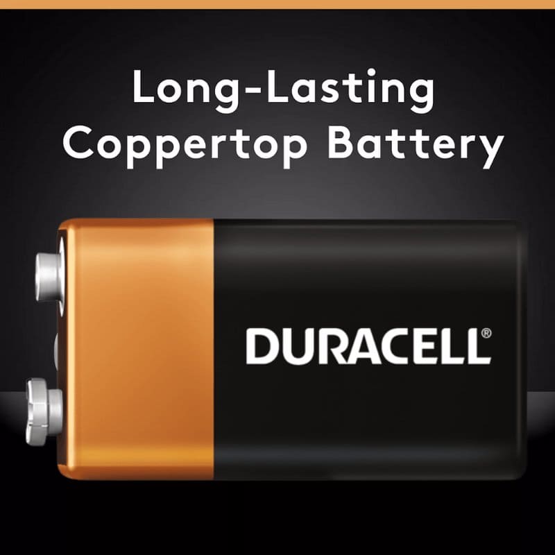 Duracell Coppertop 9-Volt Alkaline Battery | Gilford Hardware