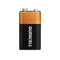 Thumbnail for Duracell Coppertop 9-Volt Alkaline Battery | Gilford Hardware