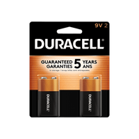 Thumbnail for Duracell Coppertop 9-Volt Battery 2-Pack. | Batteries | Gilford Hardware & Outdoor Power Equipment