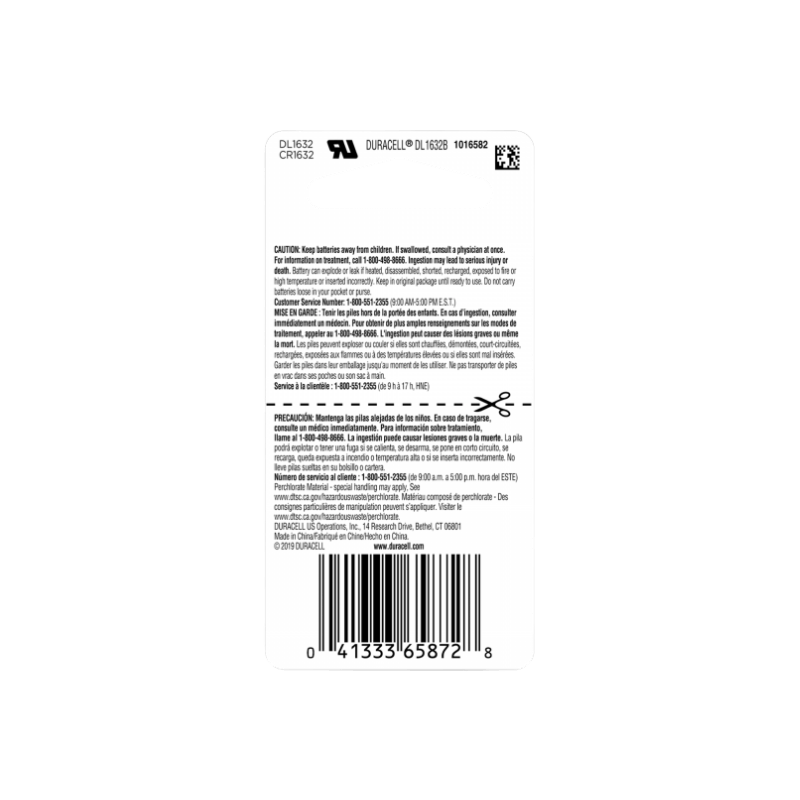 Duracell Lithium Battery Medical 2450 3V | Gilford Hardware 
