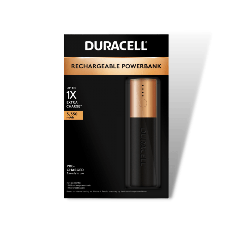 Duracell Portable Charger & Powerbank 1-Day. | Gilford Hardware