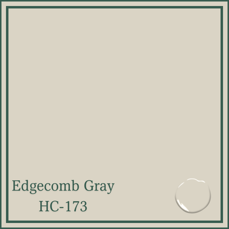 Edgecomb Gray HC-173 Benjamin Moore | Gilford Hardware