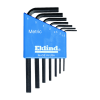 Thumbnail for Eklind Short Arm Hex L-Key Set Metric 7-pack. | Hand Tool Sets | Gilford Hardware