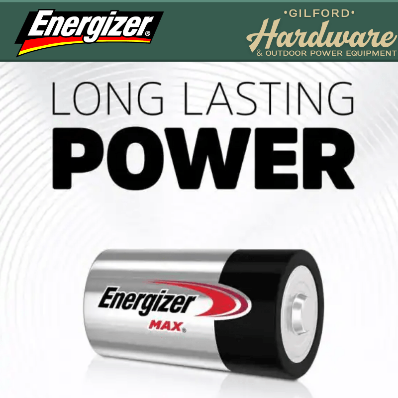 Energizer MAX C Alkaline Batteries 4-Pack. | Gilford Hardware 
