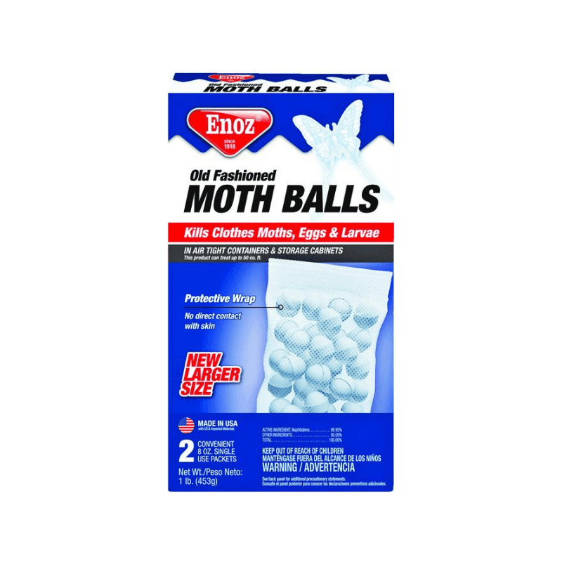 Enoz Moth Balls 1 lb. | Gilford Hardware 