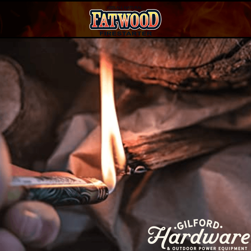 Fatwood Natural Fire Starter Sticks 1.5 lb. | Gilford Hardware 