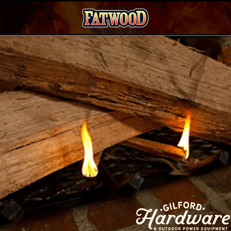 Fatwood Natural Fire Starter Sticks 1.5 lb. | Gilford Hardware 