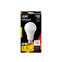 Thumbnail for Feit Electric A19 E26 (Medium) LED Bulb Bright White 100 Watt Equivalence | LED Light Bulbs | Gilford Hardware & Outdoor Power Equipment