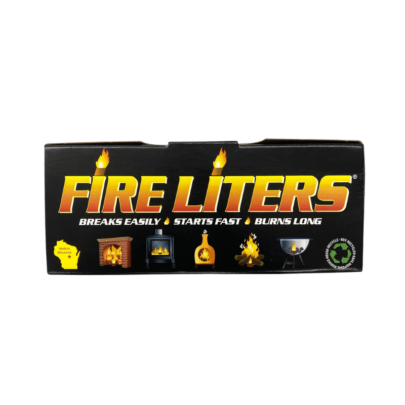 Fire Liters Wood Fiber Fire Starter 192-Pack | Gilford Hardware 