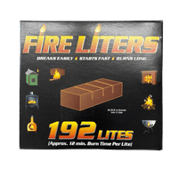 Thumbnail for Fire Liters Wood Fiber Fire Starter 192-Pack. | Firewood & Fuel | Gilford Hardware & Outdoor Power Equipment