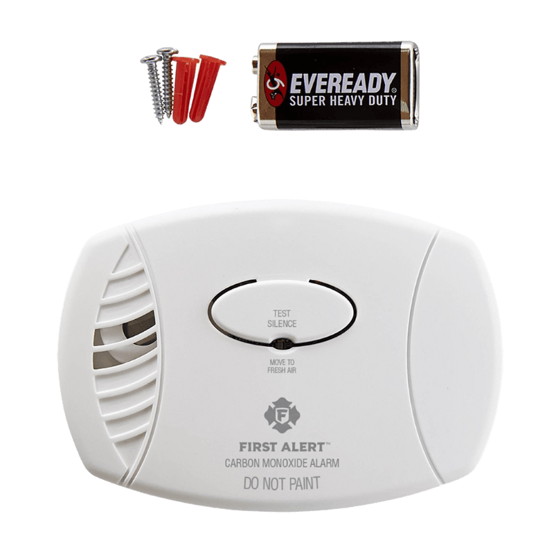 First Alert Battery Carbon Monoxide Detector | Gilford Hardware