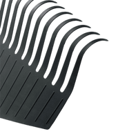 Thumbnail for Fiskars Poly Leaf Rake Aluminum Handle | Gilford Hardware