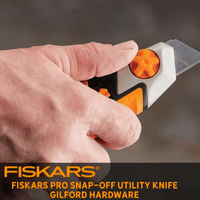 Thumbnail for Fiskars Pro Snap-off Utility Knife | Utility Knives | Gilford Hardware & Outdoor Power Equipment