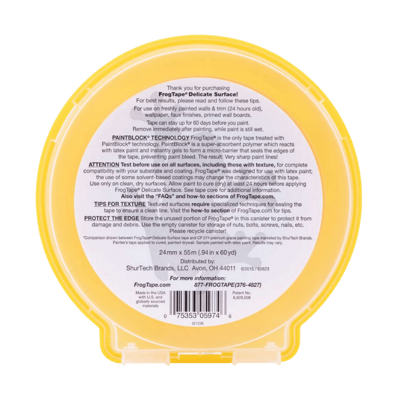 FrogTape Painter's Tape Delicate 0.94 x 60 yds. | Gilford Hardware 