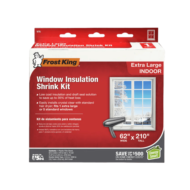 Frost King Extra Large Window Insulation Kit 62" x 210" | Gilford Hardware