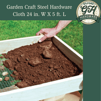 Thumbnail for Garden Craft Steel Hardware Cloth 24 in. W X 5 ft. L | Fence Panels | Gilford Hardware & Outdoor Power Equipment