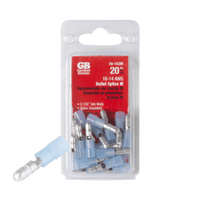 Thumbnail for Gardner Bender Insulated Wire Terminal Bullet Blue 16-14 Ga. 20-Pack. | Electrical | Gilford Hardware & Outdoor Power Equipment