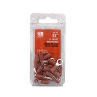 Thumbnail for Gardner Bender Insulated Wire Ring Terminal Red 22-18 Ga. 22-Pack. | electrical | Gilford Hardware & Outdoor Power Equipment