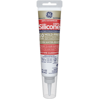 Thumbnail for GE Advanced Silicone 2 Kitchen & Bath Sealant Almond 2.8 oz. | Hardware Glue & Adhesives | Gilford Hardware & Outdoor Power Equipment