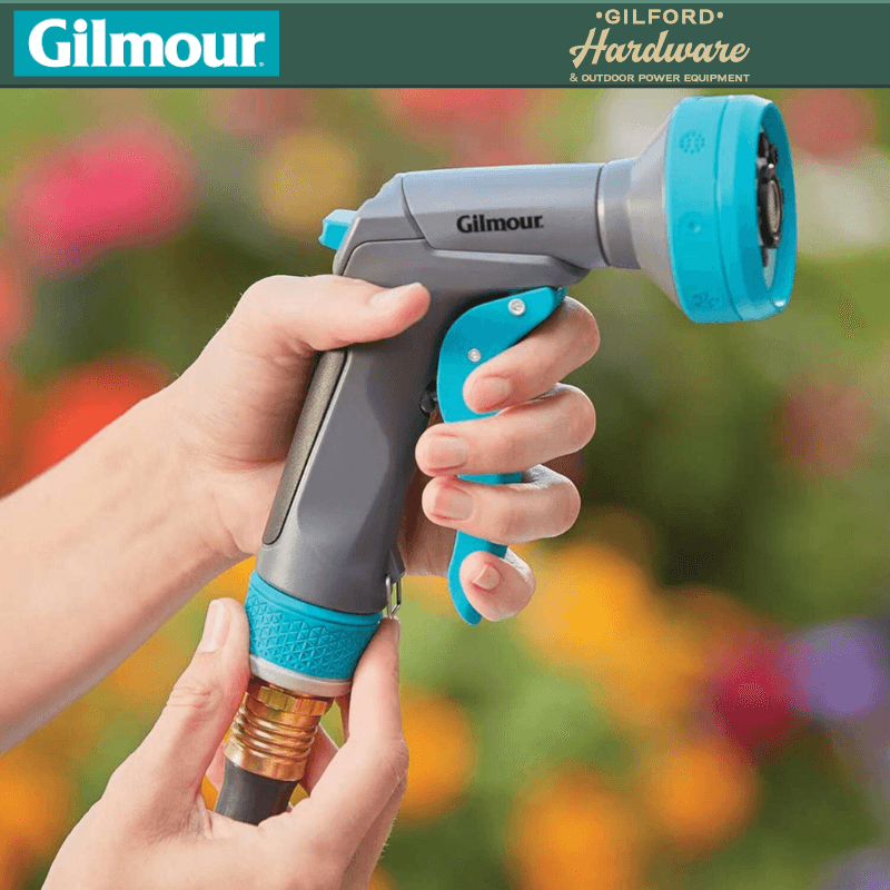 Gilmour 8-Pattern Economic Hose Nozzle | Garden Hose Spray Nozzles | Gilford Hardware