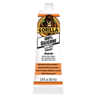 Thumbnail for Gorilla 100% Silicone Sealant White 2.8 oz. | Hardware Glue & Adhesives | Gilford Hardware & Outdoor Power Equipment