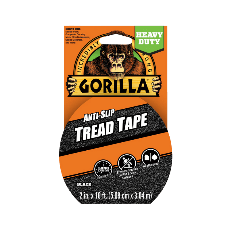 Gorilla Anti-Slip Tread Tape 10 ft. | Gilford Hardware