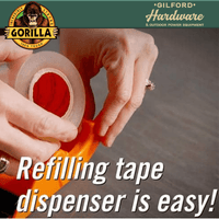 Thumbnail for Gorilla Clear Packing Tape 2.88 x 35 yd | Gilford Hardware 
