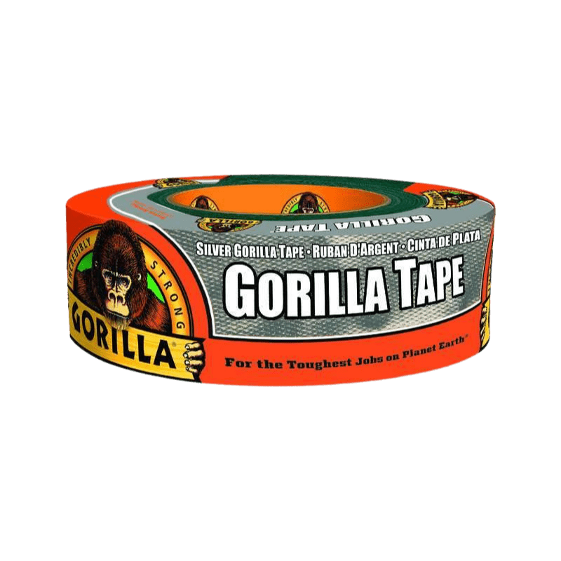 Gorilla Silver Duct Tape 1.88 in x 35 yd | Hardware Tape | Gilford Hardware & Outdoor Power Equipment