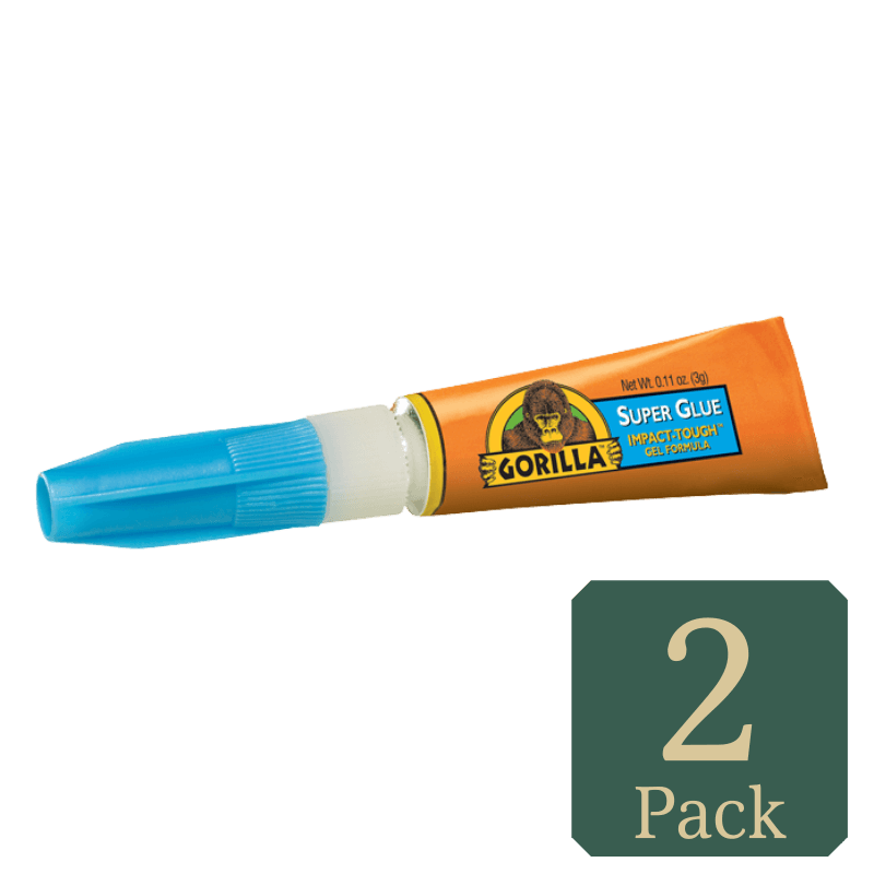 Gorilla Super Glue High Strength 0.22 oz. 2-Pack | Hardware Glue & Adhesives | Gilford Hardware & Outdoor Power Equipment