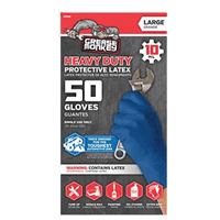 Thumbnail for Grease Monkey Blue Latex Gloves Large 50-Pack. | Gilford Hardware