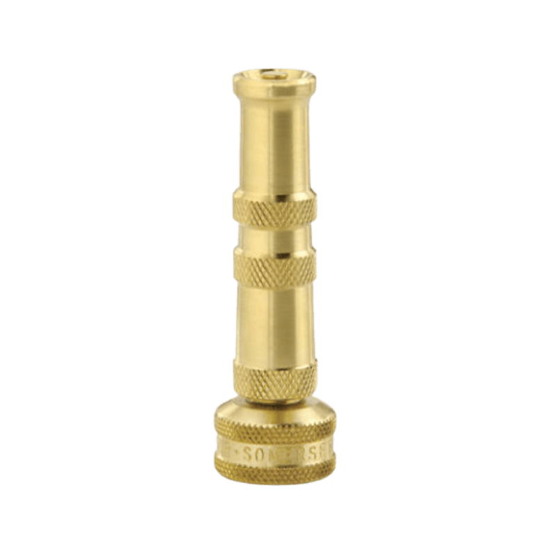 Green Thumb Brass Twist Hose Nozzle 4" | Garden Hose Spray Nozzles | Gilford Hardware & Outdoor Power Equipment