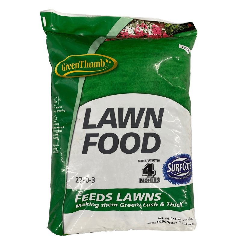 Green Thumb Lawn Food 15,000 sq ft. | Fertilizers | Gilford Hardware & Outdoor Power Equipment