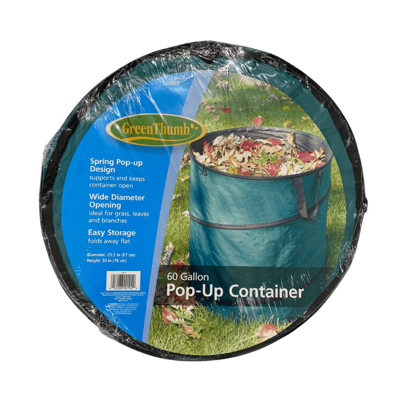 Green Thumb Pop Up Leaf and Debris Container 60 gal. | Gilford Hardware