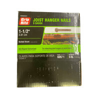 Thumbnail for Grip-Rite Joist Hanger Nail HD Galvanized Steel No. 9 1-1/2 in. 5 lb. | Gilford Hardware 