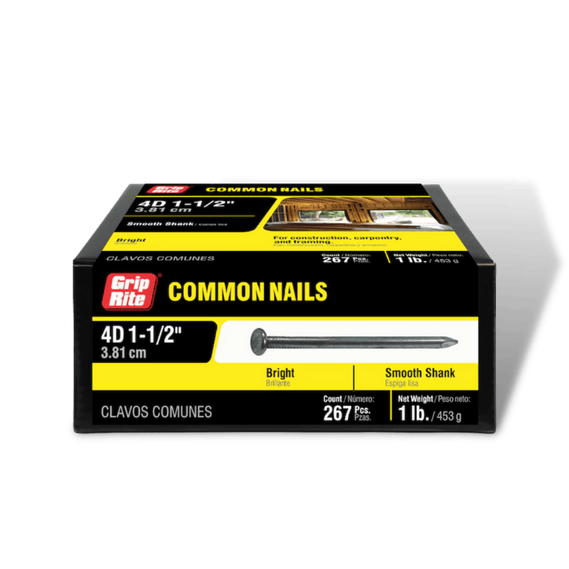 Grip-Rite Underlayment Bright Steel Nail 1-1/2" 1 lb. | Nails | Gilford Hardware & Outdoor Power Equipment