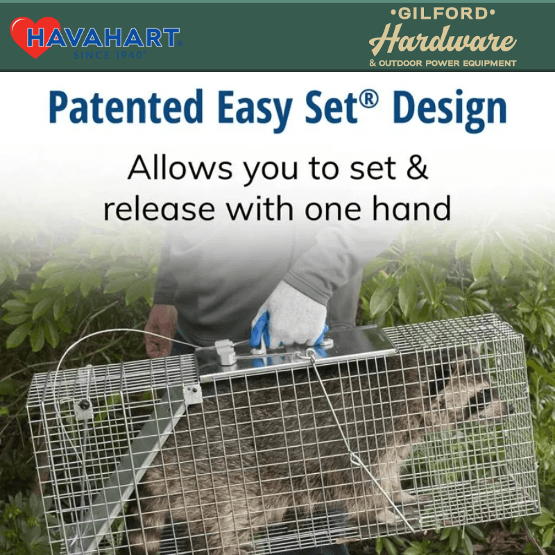 Havahart Live Catch Cage Trap For Cats and Raccoons | Pest Control Traps | Gilford Hardware & Outdoor Power Equipment