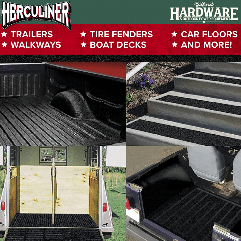 Herculiner Black Truck Bed Liner 15 oz. | Gilford Hardware