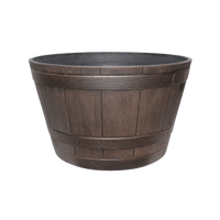 Thumbnail for High-Density Resin Whiskey Barrel 15.5