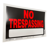Thumbnail for Hillman No Trespassing Sign 8