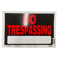 Thumbnail for Hillman No Trespassing Sign 8