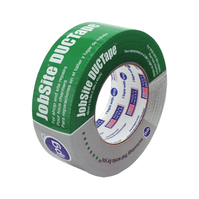 IPG JobSite Duct Tape Silver 1.88" X 60 yds. | Hardware Tape | Gilford Hardware