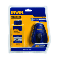 Thumbnail for Irwin Strait-Line Blue Chalk Reel 100 ft. | Measuring Tools & Sensors | Gilford Hardware & Outdoor Power Equipment
