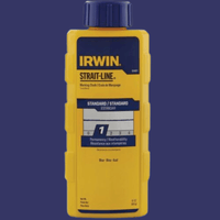 Thumbnail for Irwin Strait-Line Permanent Marking Chalk Red/Blue 8 oz. | Gilford Hardware